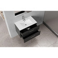 Milano underskab m/vask 80 cm matsort